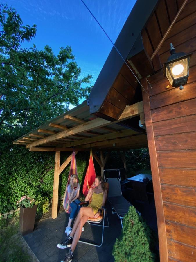 Drewniane Domki Pod Brzozami Karwia Exteriör bild