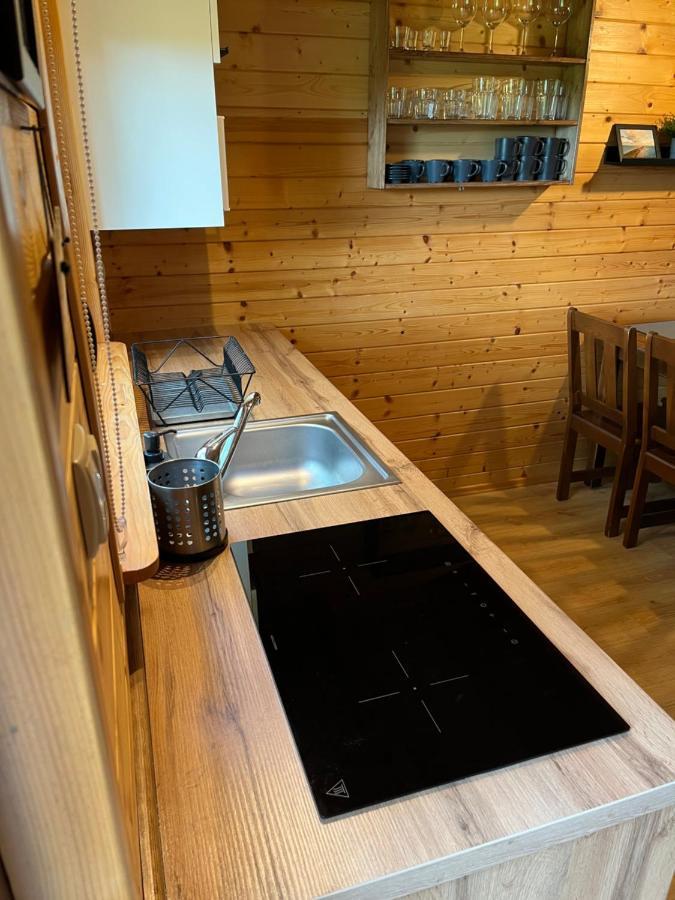 Drewniane Domki Pod Brzozami Karwia Exteriör bild