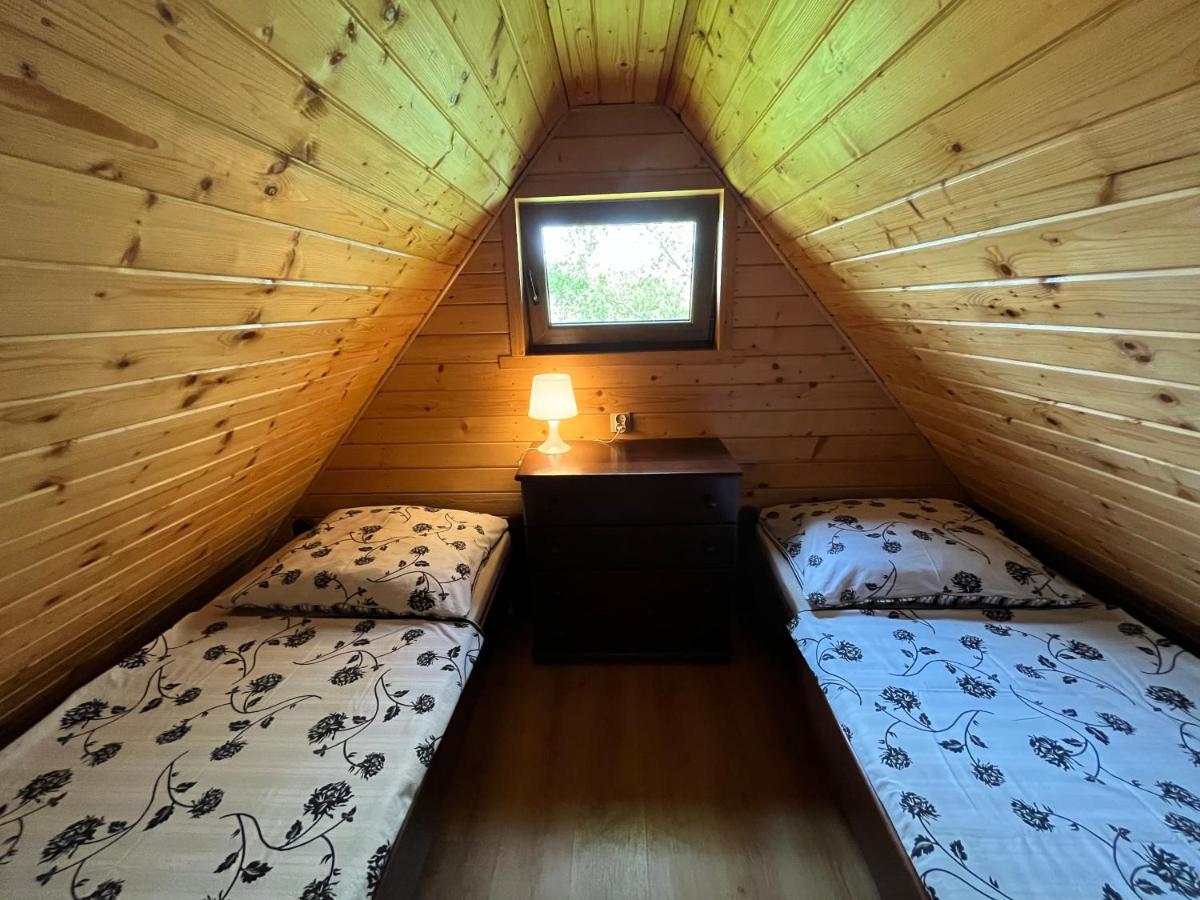 Drewniane Domki Pod Brzozami Karwia Exteriör bild